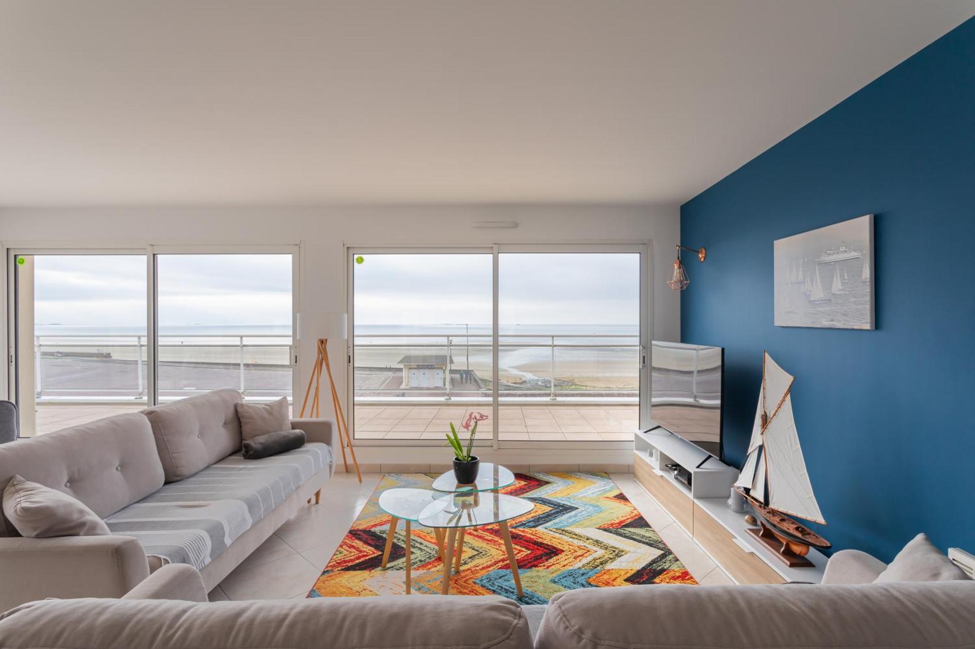 Glaz-Zen - Spacieux Appt Face A La Mer Erquy Exterior foto