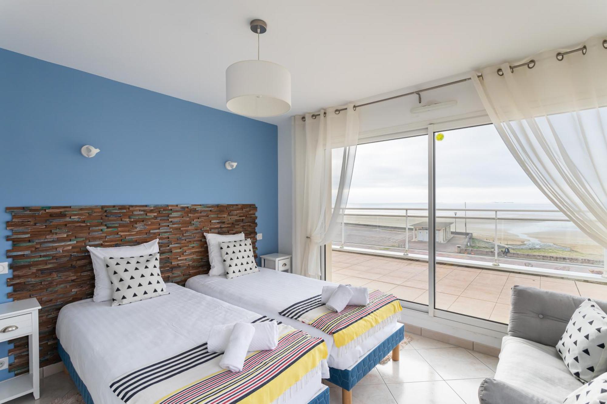 Glaz-Zen - Spacieux Appt Face A La Mer Erquy Exterior foto