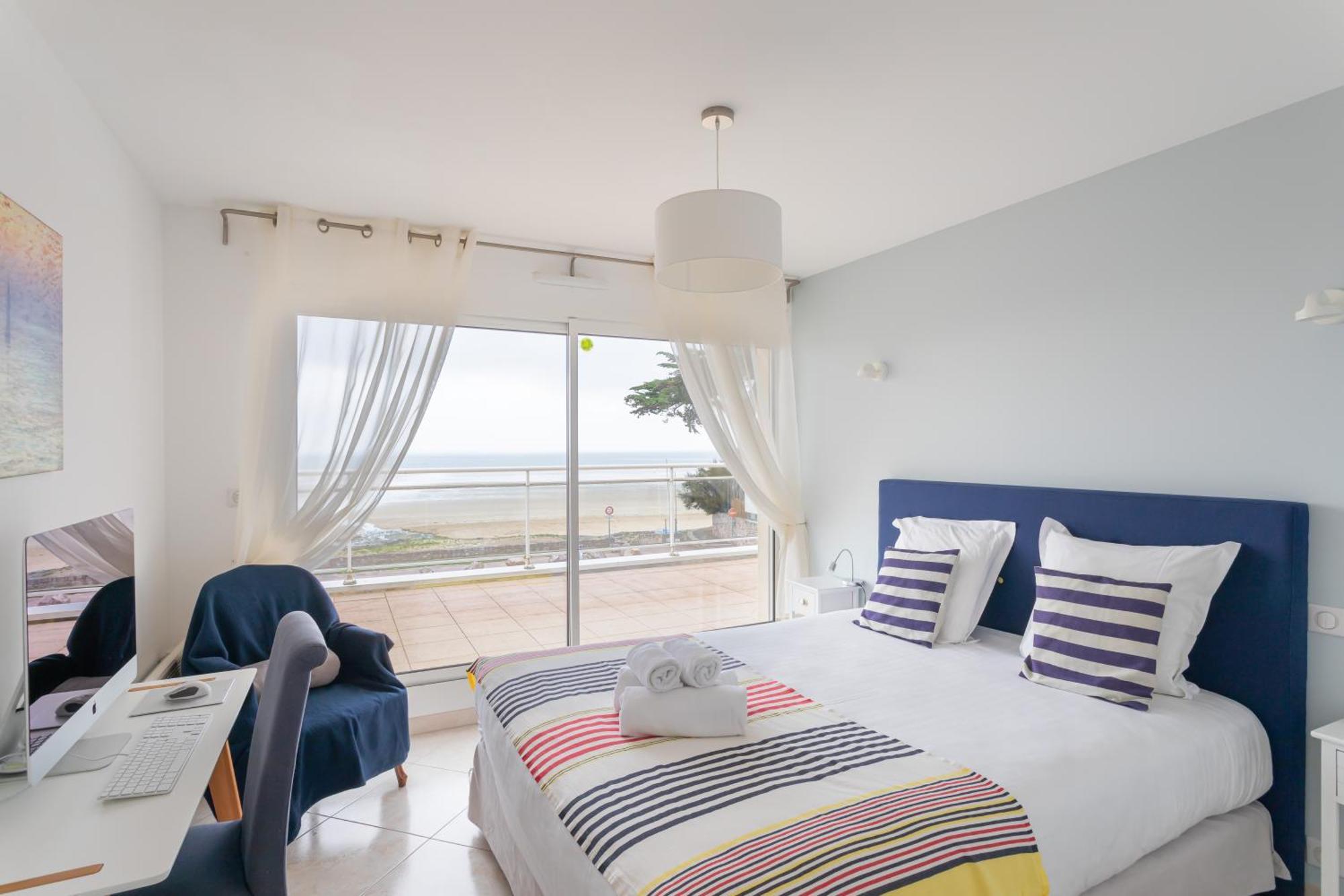Glaz-Zen - Spacieux Appt Face A La Mer Erquy Exterior foto